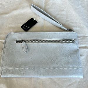 Joy Susan Vegan Leather Zip Around Wristlet